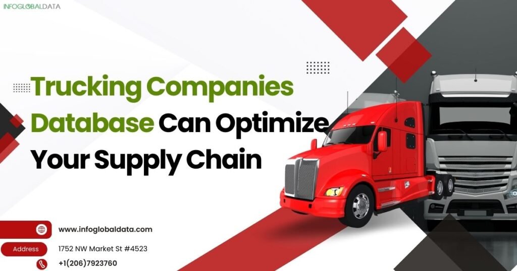 Trucking Companies Database Can Optimize Your Supply Chain