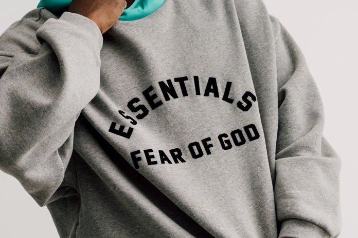 Essentials hoodie and T-shirt