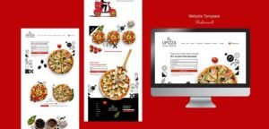 web app of restaurant ordering