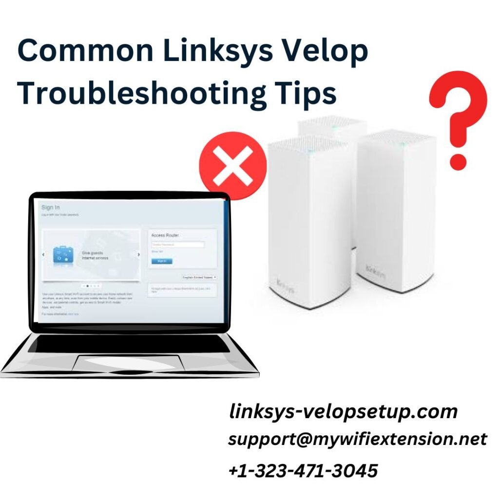 Linksys Velop Troubleshooting Red Light