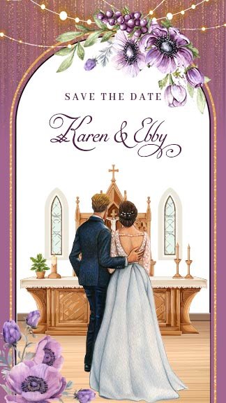 Christian Wedding Invitation